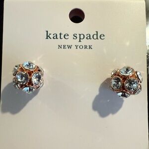 KATE SPADE • Rose Gold Time To Shine Stud Earrings